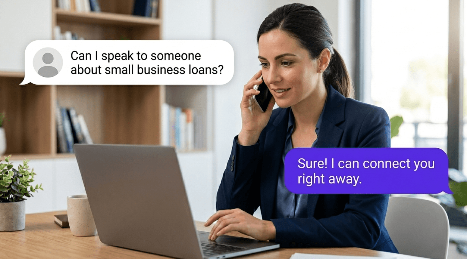 Virtual financial advisory session on video call