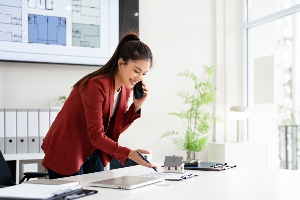 Tele AI receptionist real estate